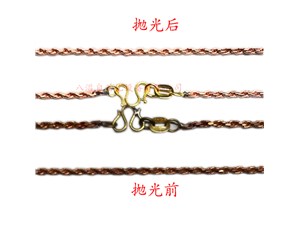 项链等离子铜抛光